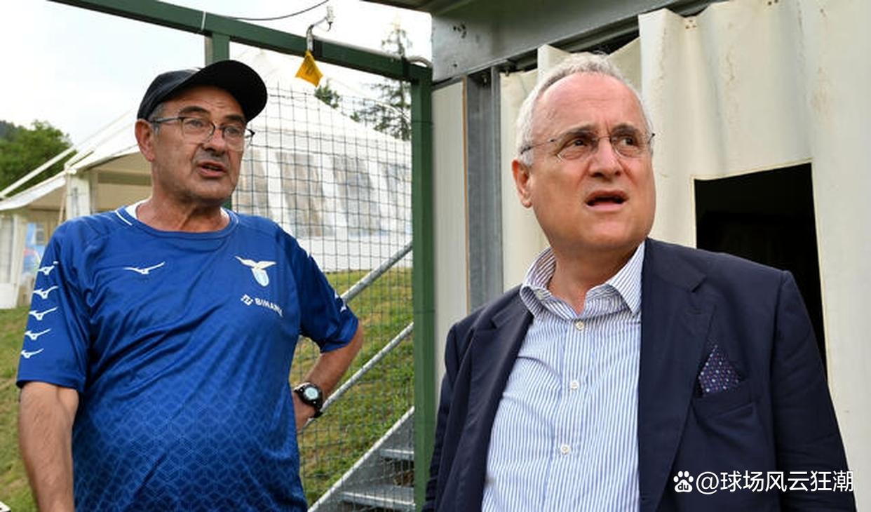 关于拉齐奥官方回应萨里病情目前已经归队正常带队训练的信息