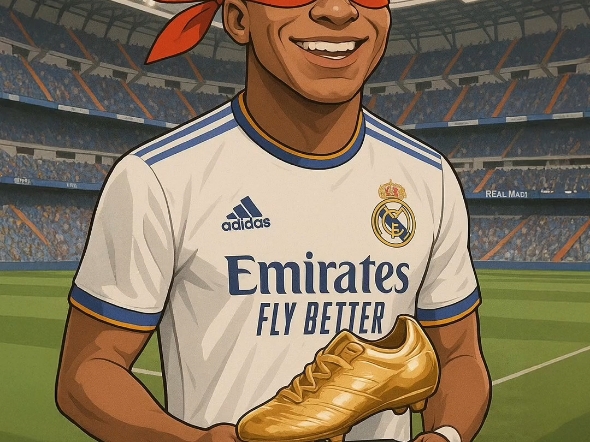 姆巴佩今晚领取欧洲金靴奖皇马队史第三人的简单介绍