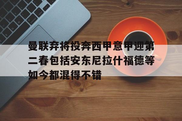关于曼联弃将投奔西甲意甲迎第二春包括安东尼拉什福德等如今都混得不错的信息  第1张